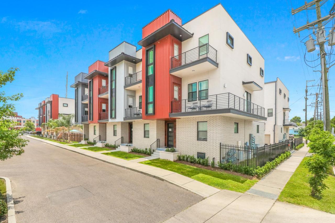 Modern 4BR Townhouse in Bienville Villas La Nouvelle-Orléans Extérieur photo